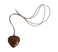 NTALJC simple mais unique avec pendentif en fme de cœur - Accessoire de cou simple et pour le bureau et la maison