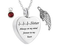 NTALJC Sister, Zirconia for Steel Sister Always on My Mind... for Men with Funnel Kit & Bag