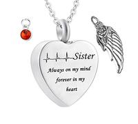 NTALJC Sister, Zirconia for Steel Sister Always on My Mind... for Men with Funnel Kit & Bag