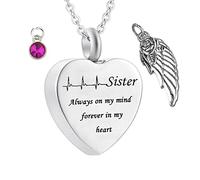 NTALJC Sister, Zirconia for Steel Sister Always on My Mind... for Men with Funnel Kit & Bag
