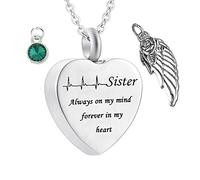 NTALJC Sister, Zirconia for Steel Sister Always on My Mind... for Men with Funnel Kit & Bag