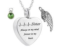 NTALJC Sister, Zirconia for Steel Sister Always on My Mind... for Men with Funnel Kit & Bag