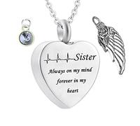 NTALJC Sister, Zirconia for Steel Sister Always on My Mind... for Men with Funnel Kit & Bag