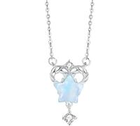 NTALJC Sterling Silver Constellation Pendant Zodiac Constellation Horoscope Celestial Astrology Jewellery Cubic Zirconia Pendant for Women