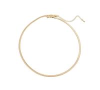 NTALJC Sterling Silver Silver Snake Bone Chain Women Clavicle Chain Choker Accessories