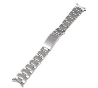 NTALJC Strap Solid Metal Steel Strap Bracelet Quick Release Curved Interface Suitable For 19mm 20mm
