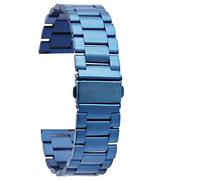 NTALJC strap solid stainless steel strap ultra-thin metal band link bracelet clasp watchbands spring bars accessories bracelet
