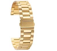 NTALJC strap solid stainless steel strap ultra-thin metal band link bracelet clasp watchbands spring bars accessories bracelet