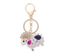 NTALJC Stuffed Animal Keychain Pendant Sheep Doll Shaped for DIY Charms and Keychains