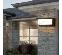 NTALJC Wall Lamps Lights LED Outside with Motion Sensor Modern Square IP65 Terrace Indoor/Outside Aluminium for Living Room Garden Villa (Warm Light 30cm 30W)