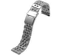 NTALJC Watch Strap 316L Stainless Steel Metal For Men's Quick Release 22mm 24mm