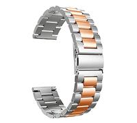 NTALJC Watch Strap Classic Stainless Steel Band Traditional And Smart 20mm 22mm Wristband Metal Bracelet