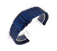 NTALJC Watch Strap Men's Metal Stainless Steel 20mm 22mm 24mm Wristband Accessories