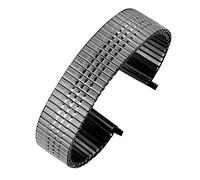 NTALJC watch straps elastic strap 16mm stainless steel watchband no buckle metal 20mm wristwatch band 22mm bracelet