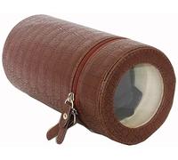 NTALJC Winder Automatic Single Winder PU Leather, Winder Rotator Display Box Case Good Times Winder