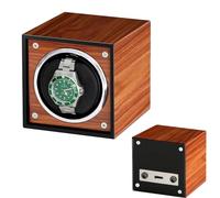 NTALJC Winder Single Winder for Automatic Watches 4 Rotation Modes Self-Winding Mechanical Dust Proof Case with Quiet Motor for Men and Women Watches (Color : C) Atmosphere Winder