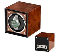 NTALJC Winder Single Winder for Automatic Watches 4 Rotation Modes Self-Winding Mechanical Dust Proof Case with Quiet Motor for Men and Women Watches (Color : C) Atmosphere Winder