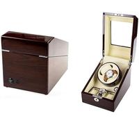 NTALJC Winder Winder 2 + 3 Rectangular Mute Automatic Double Winder with Locking Winder Box Good Times Winder