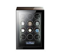 NTALJC Winder Winder Adjustable Pillows 12 Winding Spaces Winders for Automatic Watches 5 Modes Automatic Display Box with Mute Motor Atmosphere Winder