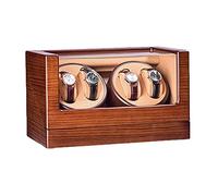 NTALJC Winder Winder Box 4 for Automatic Watches Wooden Piano Finish Quiet Motor 4 Rotation Mode Setting Fit Lady Man Watches,C Winder