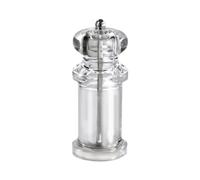 Ntcpefy Clear Acrylic Grinder Chili Cumin Pepper Grinder Includes Precision Mechanism and Premium Quality Sea Salt and Pepper