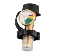 Ntcpefy High Low Gas Pressure Gauge Level Indicator Pol Propane Lpg Bottle Cylinde Outdoor Gas Tank Adapter