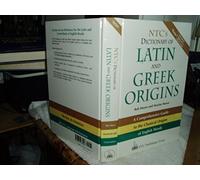 NTC's Dictionary of Latin and Greek Origins (National Textbook Language Dictionaries)