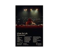 NTDHYM BeaBaDooBee Live in LA Music Art Poster Canvas Poster Wall Art Decor Print Picture Paintings for Living Room Bedroom Decoration 24x36inch(60x90cm)