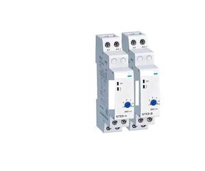 NTE8 Series Time Delay Relay Control Off Power On Delay 220V 24V NTE8-A NTE8-B 10S 120S 480S Din Rail Digital Timer Switch NWPNLXEA(24V DC,NTE8-B 1-10S)