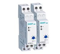 NTE8 Series Time Delay Relay Control Off Power On Delay NTE8-A NTE8-B 10S 120S 480S AC220V DC24V Din Rail Digital Timer(AC 220V,NET8-A 48-480S)