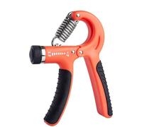 NTEK 5-60kg Hand Grip Strengthener | Adjustable Resistance Hand Grips Strengthener | Forearm Strengthener | Grip Strength Trainer Athletes Musicians Strong Wrist Fingers Forearm (ORANGE)