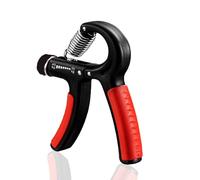 NTEK 5-60kg Hand Grip Strengthener | Adjustable Resistance Hand Grips Strengthener | Forearm Strengthener | Grip Strength Trainer Athletes Musicians Strong Wrist Fingers Forearm (RED)