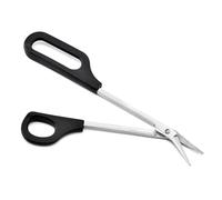 NTEK Extra Long Thick Toe Nail Scissors Chiropody Podiatry for Thick Nails, Heavy Duty Long Handled Toe Nail Scissors for Thick Nails, Podiatry Tools for Women and Men (Black)