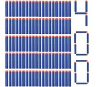 NTEK Foam Darts Refill Pack - 7.2cm Nerf Compatible Bullets for N-Strike Elite Blasters - Universal Soft Dart Ammo for Toy Guns - Safe & Durable Foam Darts for Kids Battle Games (BLUE, 400 Pieces)