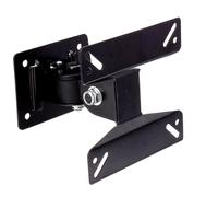 NTEK Mounting TV Wall Bracket Full Motion Swivel Tilt TV Wall Mount Bracket for 14 15 20 22 24 Inch TV's - Super Strong Full Motion Monitor Wall Bracket Max Weight Capacity