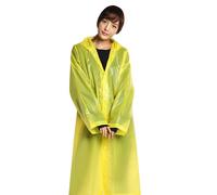 NTEK Rain Poncho Waterproof Raincoat | Reusable Rain Poncho | Rain Coat with Hoods and Sleeves | Emergency Rainwear | Lightweight Eva Rainwear | Rain Ponchos for Men and Women Adults Unisex.