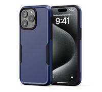 NTG【2023 New compatible for iPhone 15 Pro Max Case, Heavy-Duty Tough Slim Shockproof [2 Layer Structure][Military Grade Protection] Phone Case for iPhone 15 Pro Max(6.7 Inch), Cobalt Blue