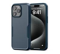 NTG【2023 New compatible for iPhone 15 Pro Max Case, Heavy-Duty Tough Slim Shockproof [2 Layer Structure][Military Grade Protection] Phone Case for iPhone 15 Pro Max(6.7 Inch), Blue