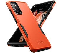 NTG Shockproof Designed for Samsung S20 FE 5G Case, Heavy-Duty Tough Rugged Lightweight Slim Protective Case for Samsung Galaxy S20 FE, Orange