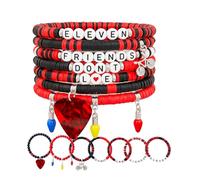NTGFU Kpop Stranger Olivia Witch Merch Set, K Pop Inspired Bracelet, Necklace, Earrings Stickers for TV Concert Fan Music Lover Friendship Birthday Gifts