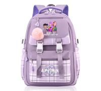NTGFU LMT backpack1 Demon K Pop Singer Backpacks Kindergarten School Bag Boys for Aged 3-14 Years, 40cm x 30cm x 11cm Toddler Backpack School Rucksack, Children's Schoolbag Waterproof for Kids