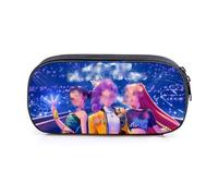 NTGFU Pencil Case for Girls - Large Capacity Waterproof Material Stationery Organiser, Cute Anime Theme Pen Case for School Office Home, Gift for Children Teenagers Adult Fans