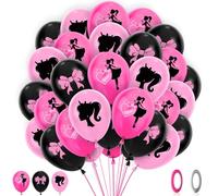 NTGFU Pink BirthDAY DecoratioNS for Girls- 32pcs Barb BirthDaY BallOons DecorationS, Latex Balloons for Kids, Happy BirthDay Balloons, Party BalloonS Supplies for Theme Happy BirthDay DecorationS