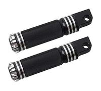 NTHREEAUTO Mounting Footpegs, Male Billet Footrests, Motorcycle Passenger Pedals Compatible with Harley Sportster, Dyna, Road King