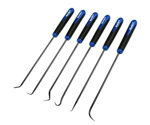NTI 6 Pcs BlueSpot Extra Long Reach PICK & HOOK Probe Set | O Ring | Automotive | Car Seal Remover | Garage | Workshop | Mechanics | Vehicle Repair | Engine | Hand Tools | DIY | UK FREE P&P