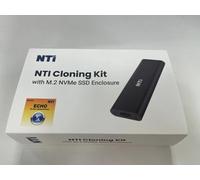 NTI Cloning Kit | New Version 6 Software | Special Edition for M.2 NVMe SSD | Best for SSD Upgrades | Enclosure Case and Cable Included for M.2 NVMe SSD | Software Download