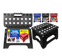 Nti Foldable Step Stool, Black, 23cm(W) x 19cm(H) x 19cm(D)