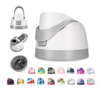 NTIERA Replacement Lid for Owala Freesip,Compatible with Owala Freesip Water Bottle 16oz 24oz 32oz 40oz,Premium Replacement Accessories for Owala Cap,LeakProof,BPA-Free(Ash White)