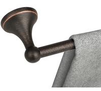 Ntipox Antique Bathroom Towel Bar Oil Rubbed Bronze, 24 Inch Towel Racks for Bathroom Wall Mounted,Bathroom Towel Holder Bronze,Home Decor Towel Rod