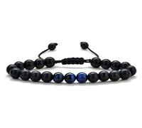 NTIYOU Bracelets Bracelet for Women Adjustable Bracelets Lava Rock Tiger Eye Lava Rock Relief Beads Beaded